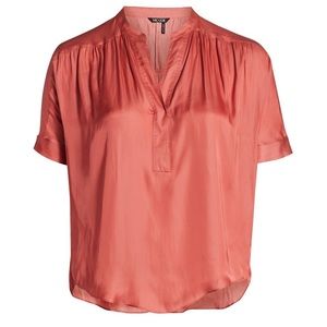 NWT Nic + Zoe peasant blouse!